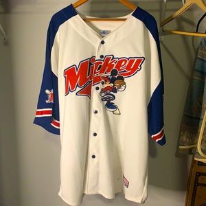 Disney Vintage Mickey Baseball Jersey
